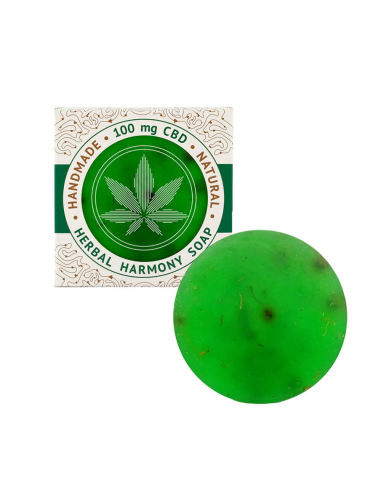 Jabón Artesanal Herbal Harmony con CBD en Gijón