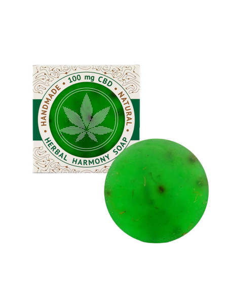Jabón Artesanal Herbal Harmony con CBD en Gijón