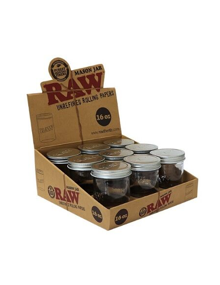 Raw Mason Jar Cristal - North Green Shop