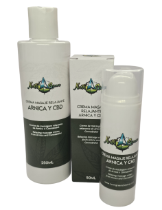 Crema Masaje CBD en Gijón