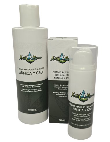 Crema Masaje CBD en Gijón