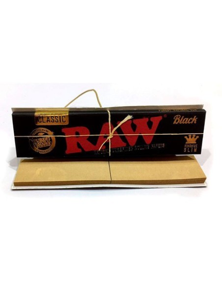 Raw Black Connoisseur King Size - North Green Shop